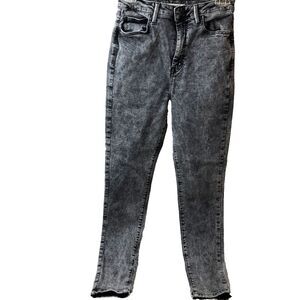 Forever 21 jeans women’s 27 black stonewash slim skinny stretch